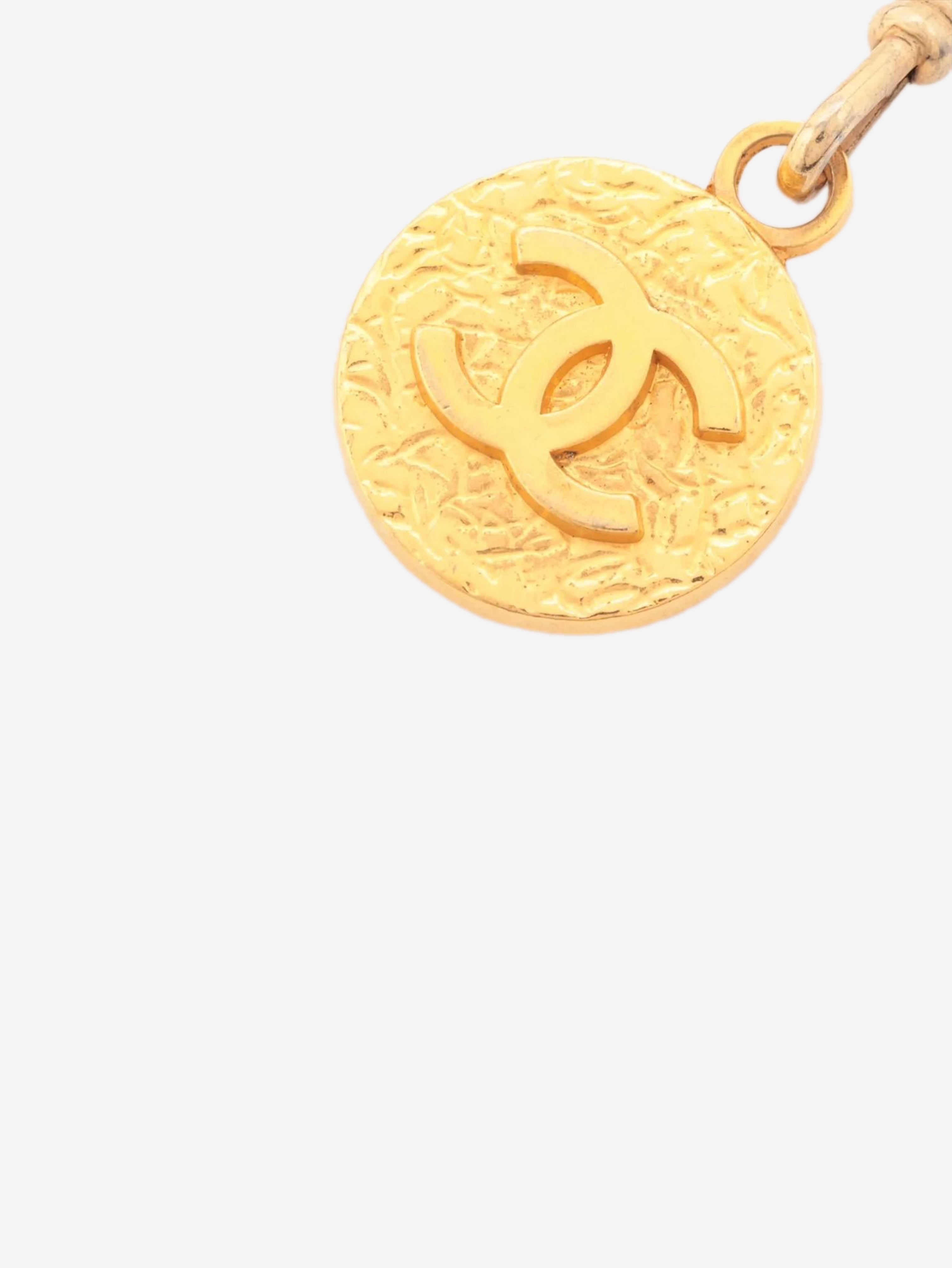 Black and gold Coco Mark 1982 chain belt