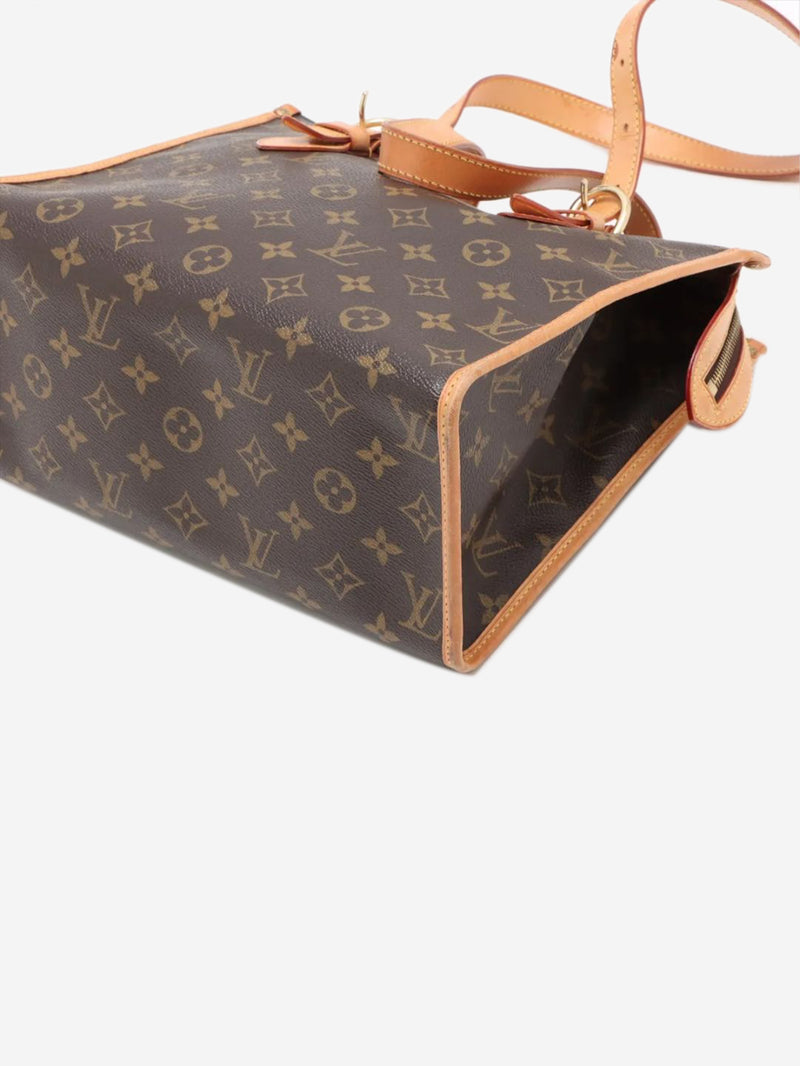 Brown vintage 2005 Monogram Popincourt tote bag