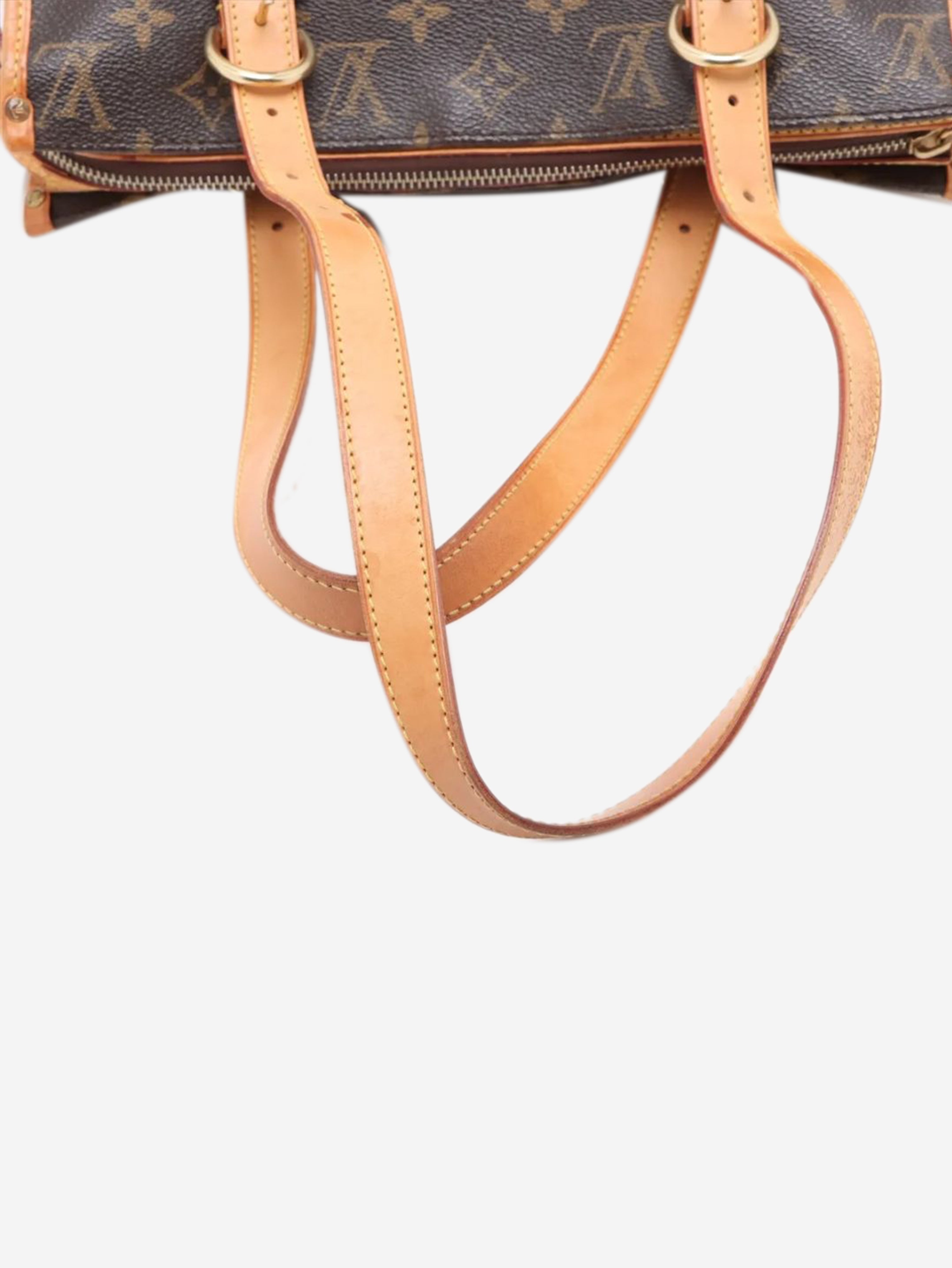 Brown vintage 2005 Monogram Popincourt tote bag