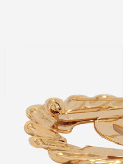 Gold Coco Mark wreath 25 brooch