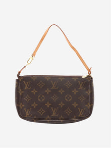 Brown Monogram Pochette bag Top Handle Bags Louis Vuitton 