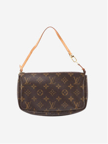 Brown Monogram Pochette bag Top Handle Bags Louis Vuitton 