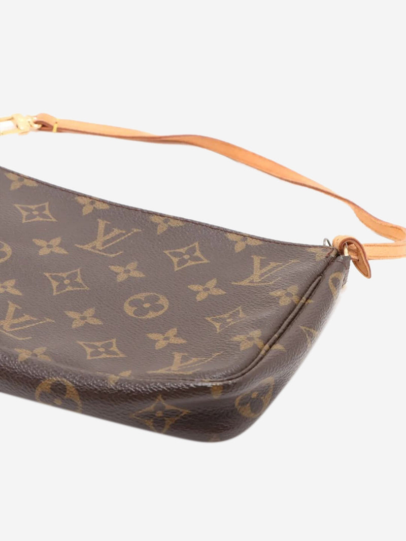 Brown Monogram Pochette bag Top Handle Bags Louis Vuitton 