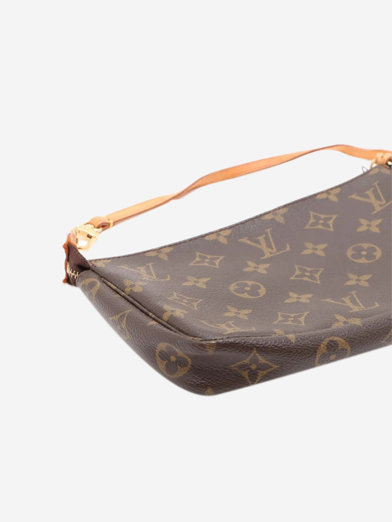 Brown Monogram Pochette bag Top Handle Bags Louis Vuitton 