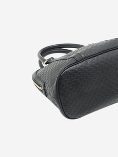 Black micro Guccissima leather 2way bag Shoulder bags Gucci 