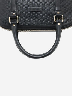 Black micro Guccissima leather 2way bag Shoulder bags Gucci 