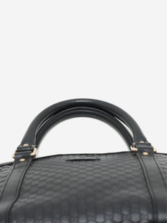 Black micro Guccissima leather 2way bag Shoulder bags Gucci 