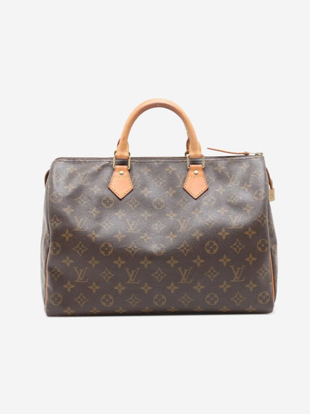 Brown vintage 2001 Monogram Speedy 35 bag product image