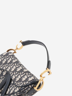 Navy 2019 mini Oblique Saddle bag Shoulder bags Dior 