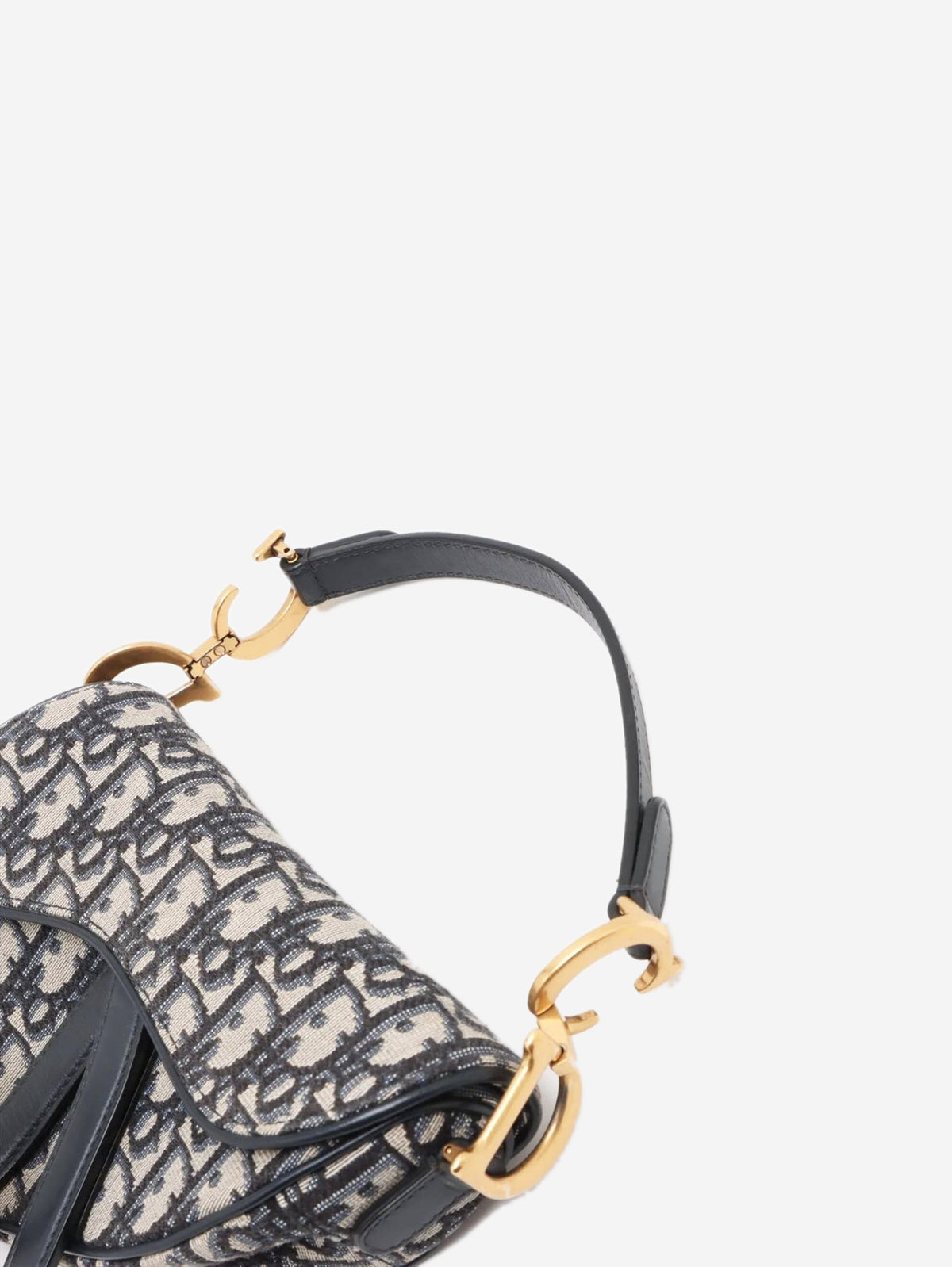 Navy 2019 mini Oblique Saddle bag Shoulder bags Dior 