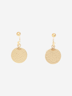 Gold Coco Mark 0a3A earrings