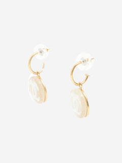 Gold Coco Mark 0a3A earrings