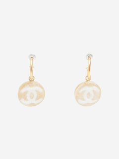 Gold Coco Mark 0a3A earrings