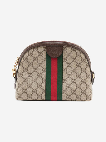 Brown GG Supreme Ophidia shoulder bag alternate image