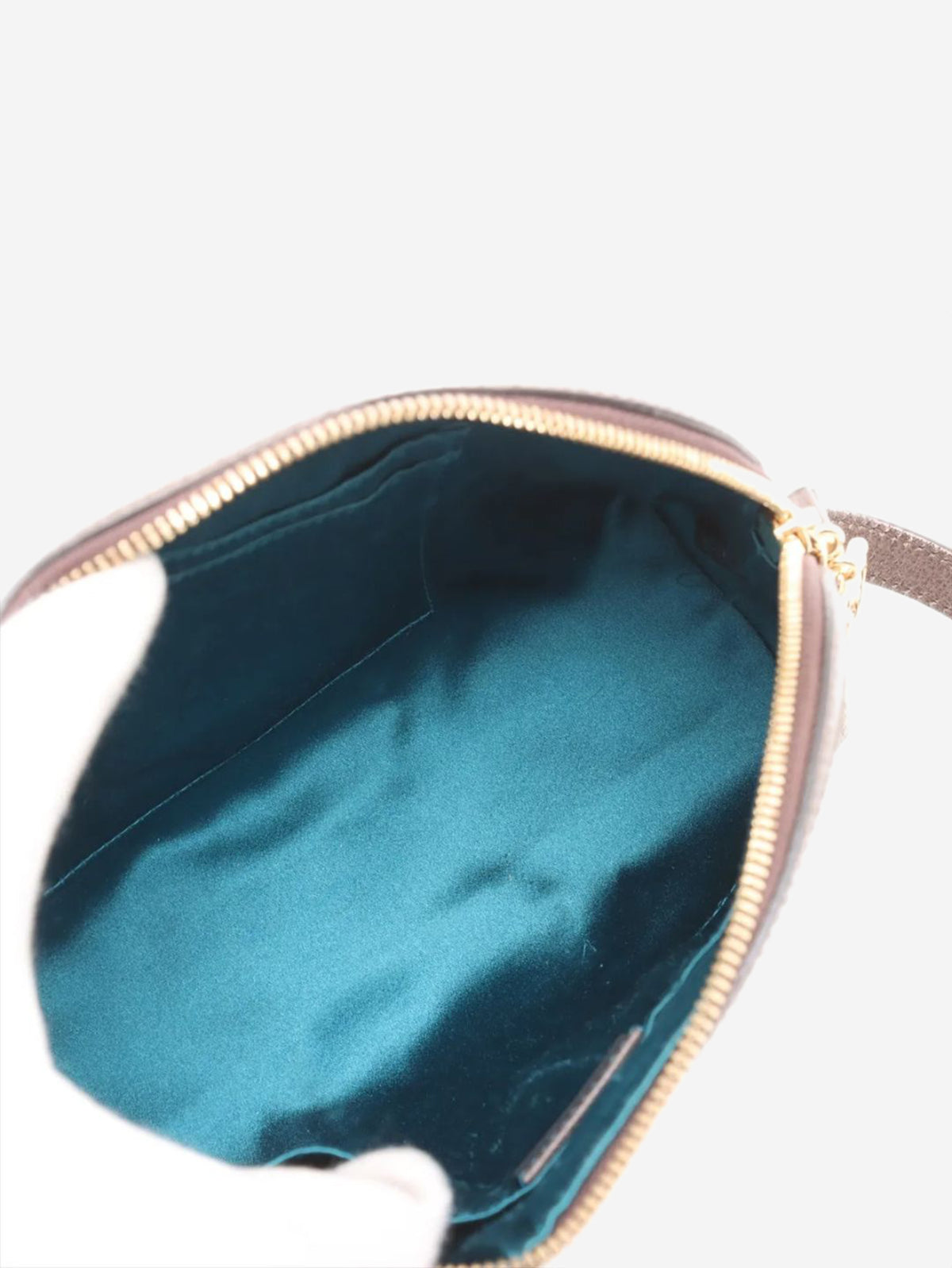 Brown GG Supreme Ophidia shoulder bag