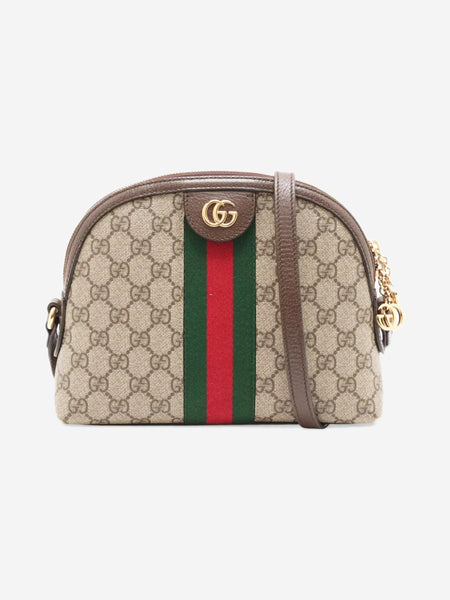 Brown GG Supreme Ophidia shoulder bag product image
