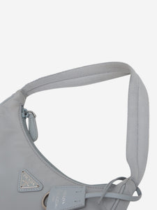 Prada Light grey Re-Edition 2000 Re-Nylon shoulder bag
