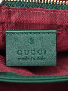 Gucci Green Zumi leather shoulder bag