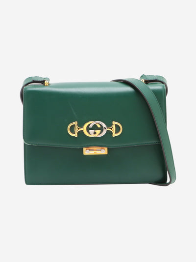 Green Zumi leather shoulder bag Shoulder bags Gucci 