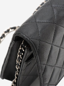 Chanel Black lambskin 2014 Wallet On Chain