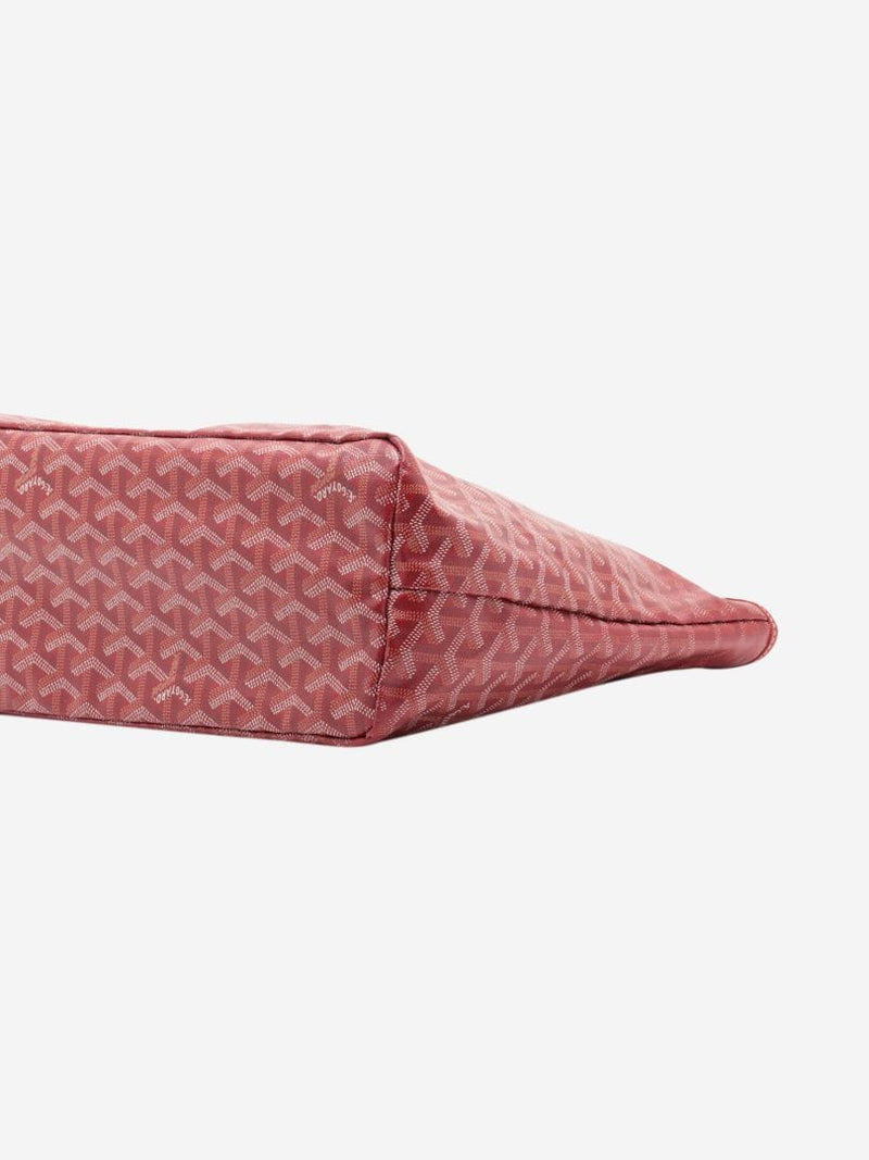 Red Saint Louis PM Goyardine monogram tote Tote Bags Goyard 