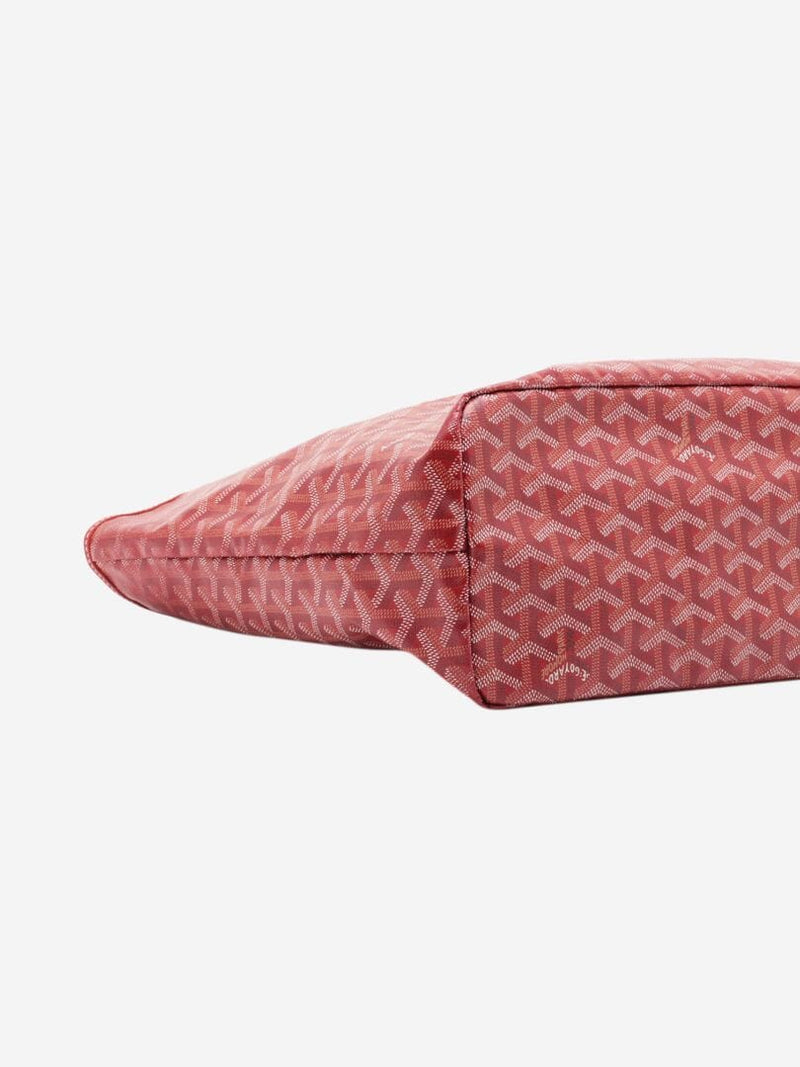 Red Saint Louis PM Goyardine monogram tote Tote Bags Goyard 