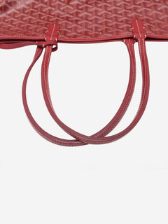 Red Saint Louis PM Goyardine monogram tote Tote Bags Goyard 