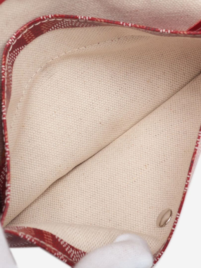 Red Saint Louis PM Goyardine monogram tote Tote Bags Goyard 