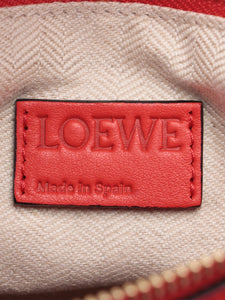 Loewe Red medium Puzzle bag