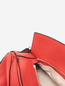 Loewe Red medium Puzzle bag