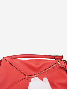 Loewe Red medium Puzzle bag