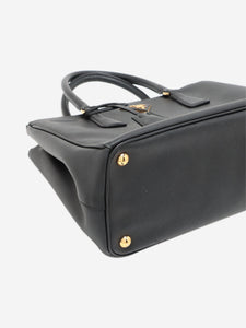 Prada Black Medium Saffiano leather Galleria top handle bag