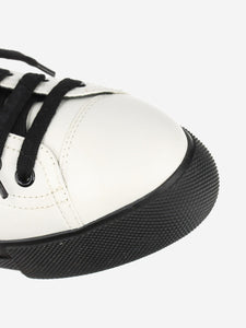 Prada White leather trainers - size EU 36