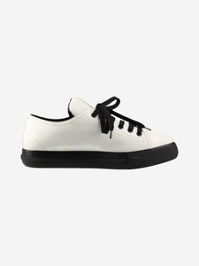 Prada White leather trainers - size EU 36