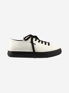 Prada White leather trainers - size EU 36