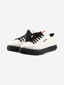 Prada White leather trainers - size EU 36