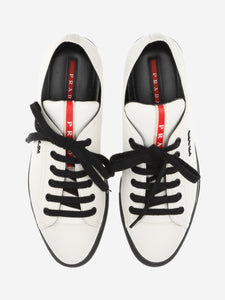 Prada White leather trainers - size EU 36