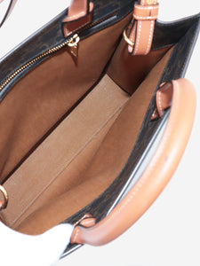 Celine Brown Triomphe Vertical Cabas tote bag