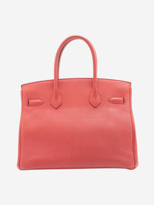 Hermes Red 2017 Birkin 30 bag in Togo leather