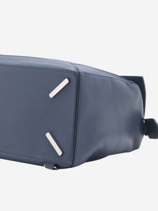 Loewe Dark blue large Puzzle bag