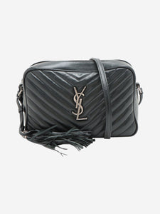 Saint Laurent Black Paris Lou Camera bag