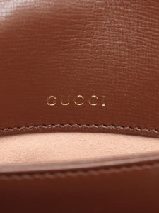 Gucci Brown GG Supreme Horsebit 1955 shoulder bag