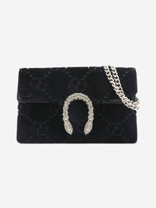 Gucci Black mini velvet Dionysus bag