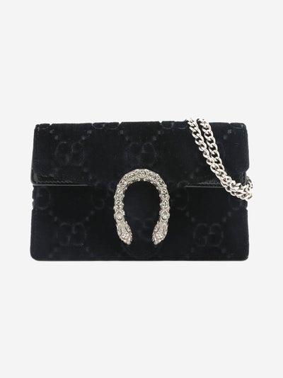 Black mini velvet Dionysus bag Cross-body bags Gucci 