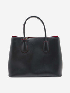 Prada Black Saffiano Cuir 2Way bag