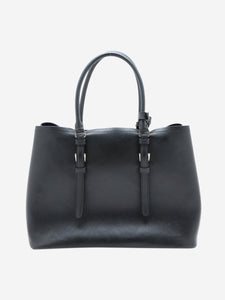 Prada Black Saffiano Cuir 2way bag