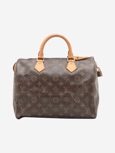 Brown 2005 Monogram Speedy 30 bag Top Handle Bags Louis Vuitton 