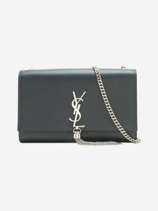 Saint Laurent Navy blue Kate chain shoulder bag