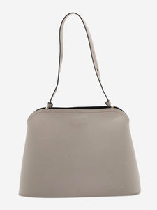 Prada Taupe Saffiano leather 2way shoulder bag