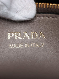 Prada Taupe Saffiano leather 2way shoulder bag